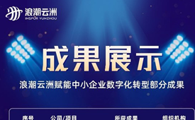 省级优秀成果！浪潮云洲加速赋能中小企业数字化转型
