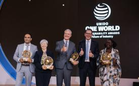 工发组织宣布在利雅得举行的首届One World可持续发展奖得主