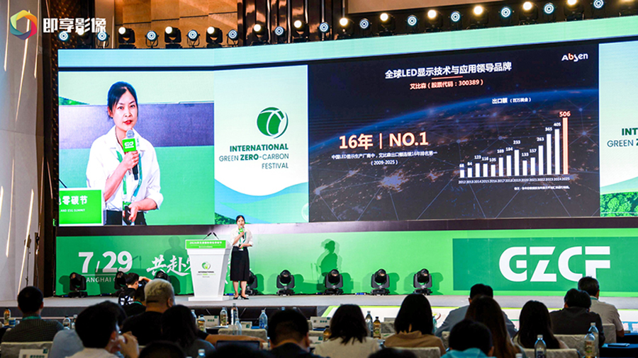 双奖加冕！艾比森荣膺“碳路践行者奖”与“上市公司ESG典范奖”